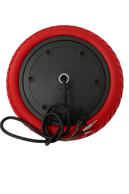 Pótalkatrész BLUETOUCH BT250 COMFY modellhez – elektromos motor piros kerékkel