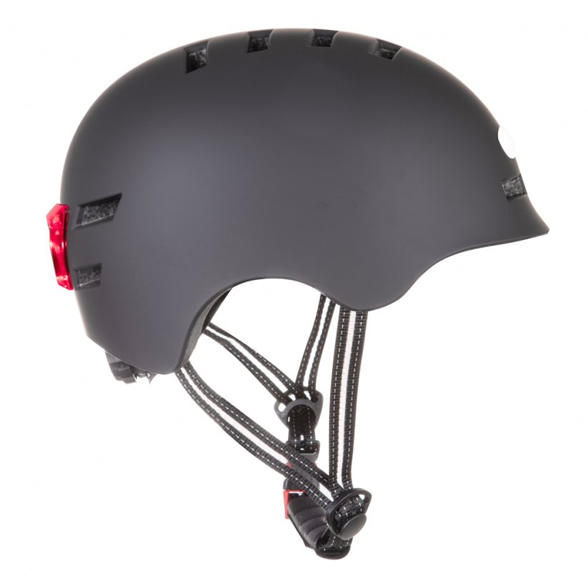 Bezpečnostná helma BLUETOUCH black s LED