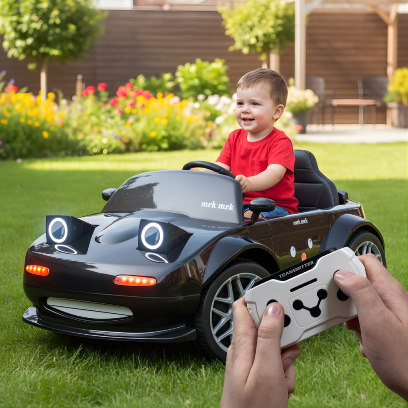 Children’s electric winking car BLUETOUCH – black