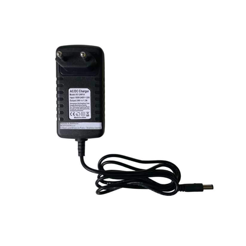 Príslušenstvo pre štvorkolku/farmárske auto BLUETOUCH – nabíjačka 24V/1A