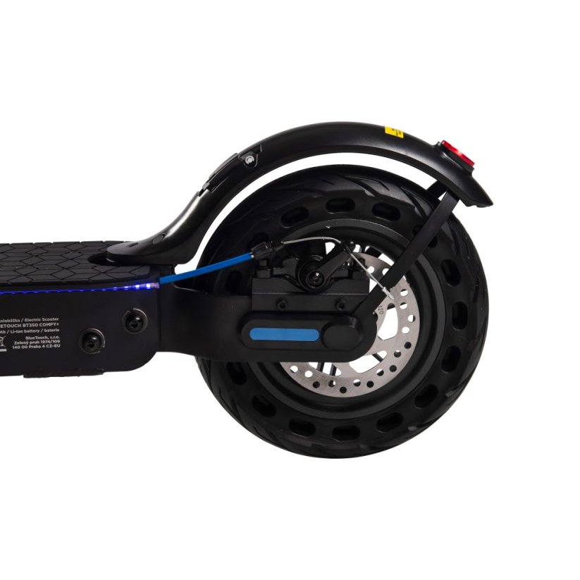 Elektromos roller BLUETOUCH BT350 COMFY+; fekete-kék