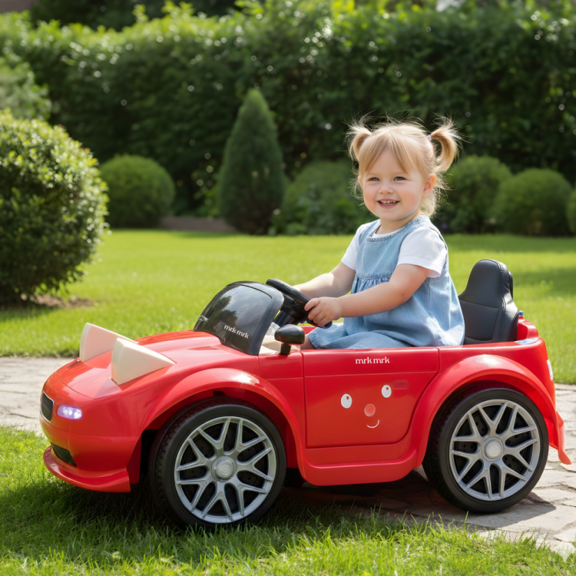 Children’s electric winking car BLUETOUCH – pink