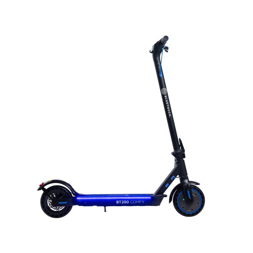 Elektromos roller BLUETOUCH BT250 COMFY; fekete-kék