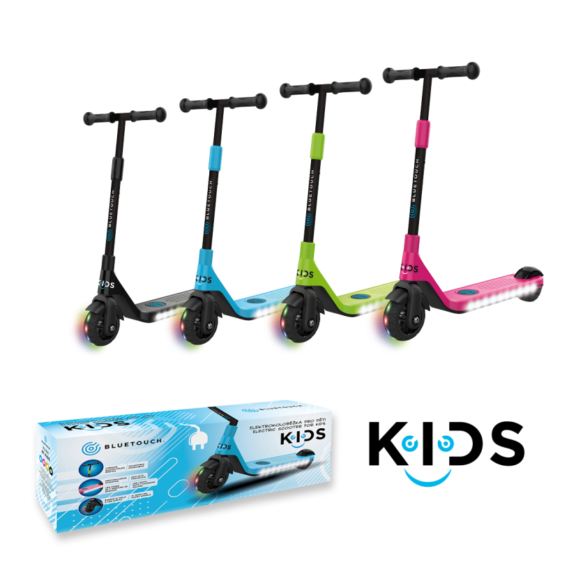 Detská elektrokolobežka BT KIDS - zelena použitá