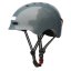BLUETOUCH Safety Helmet with LED – Grey, Glossy - Size: S
