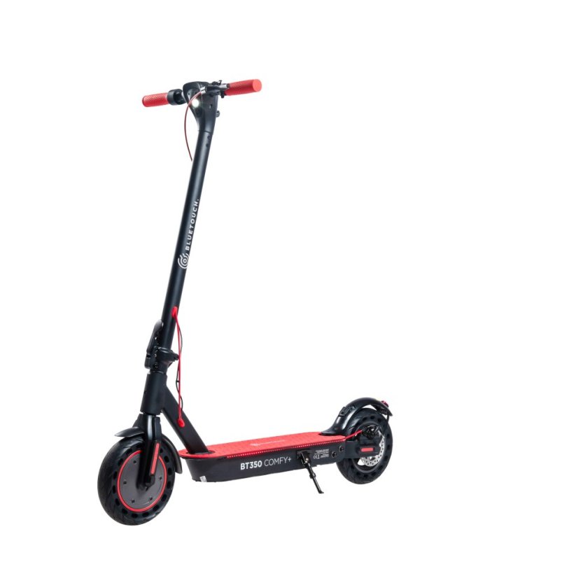 Elektromos roller BLUETOUCH BT350 COMFY+; fekete-piros