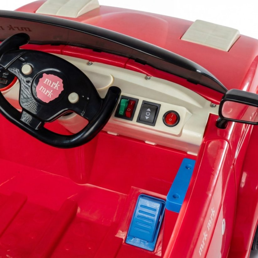 Dětské elektrické mrkací autíčko BLUETOUCH - růžové