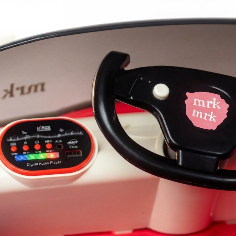 Dětské elektrické mrkací autíčko BLUETOUCH - růžové