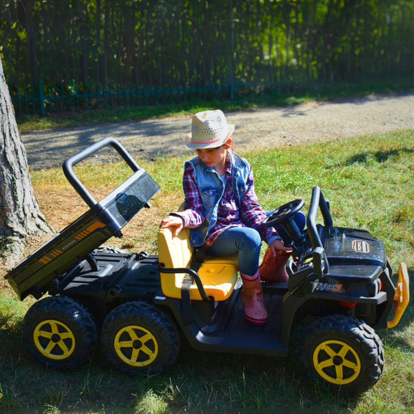 Gyermek elektromos tanyasi autó BLUETOUCH