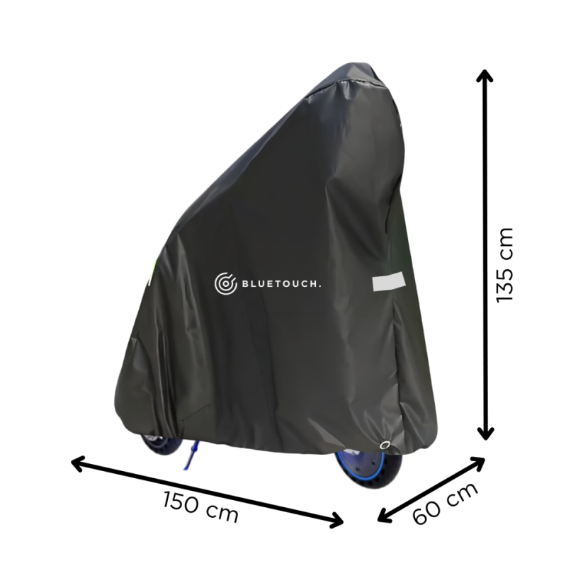 Waterproof BLUETOUCH cover for electric scooters