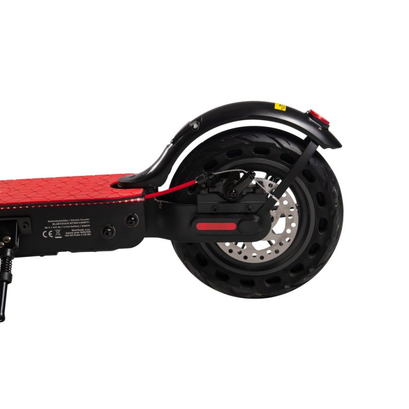 Elektromos roller BLUETOUCH BT350 COMFY+; fekete-piros