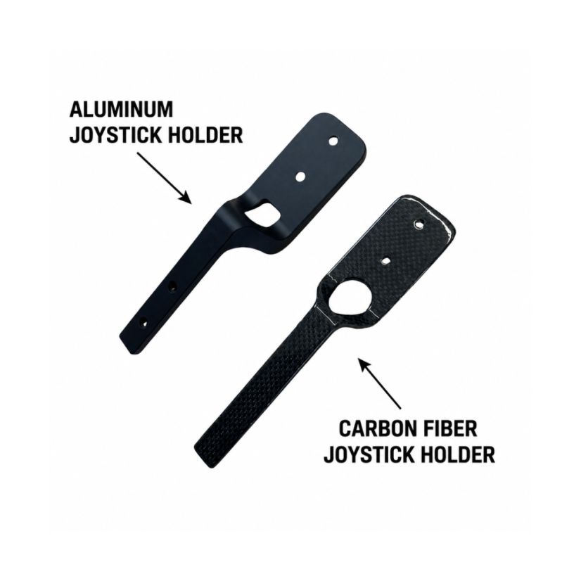 Alkatrész BLUETOUCH Elite Carbon 12.5 modellhez – joysticktartó - Anyag: alumínium joysticktartó
