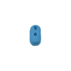 Díl pro BLUETOUCH BTX250 - krátká modrá záslepka kabelů se 2 dírami