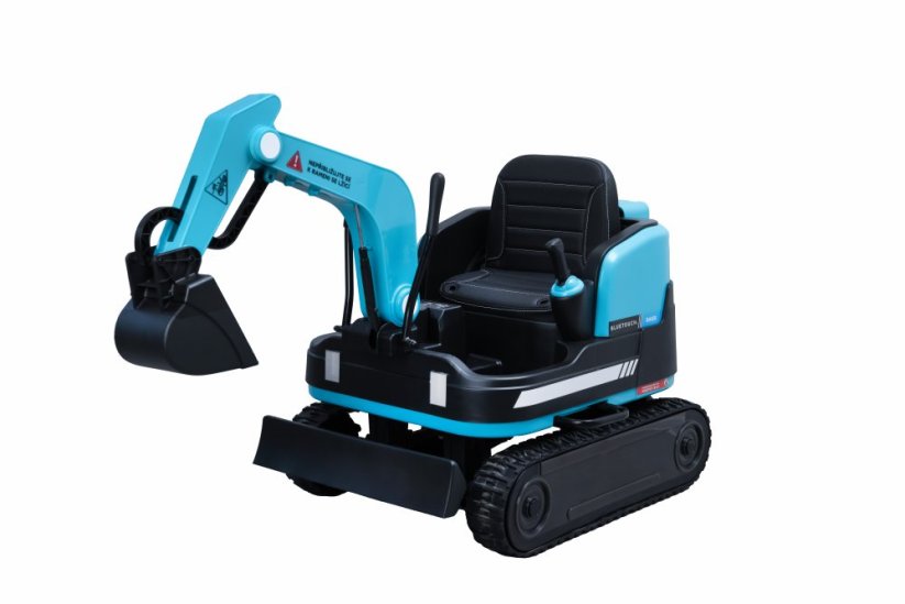 Detský elektrický bager BLUETOUCH - modrý