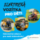 Dětská elektrická vozítka - novinka pro malé dobrodruhy!