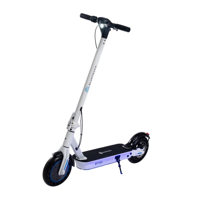 Electric Scooter BLUETOUCH BT350 COMFY+; white-blue