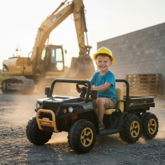 Dětské elektrické farmářské auto BLUETOUCH