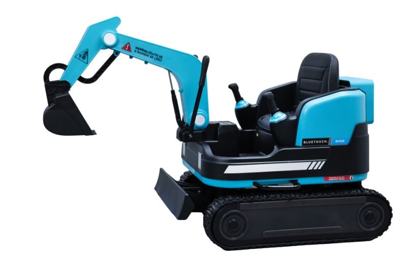 Children's electric excavator BLUETOUCH - blue