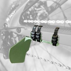 Ochranný kryt prehadzovačky Branchy protection - zelená