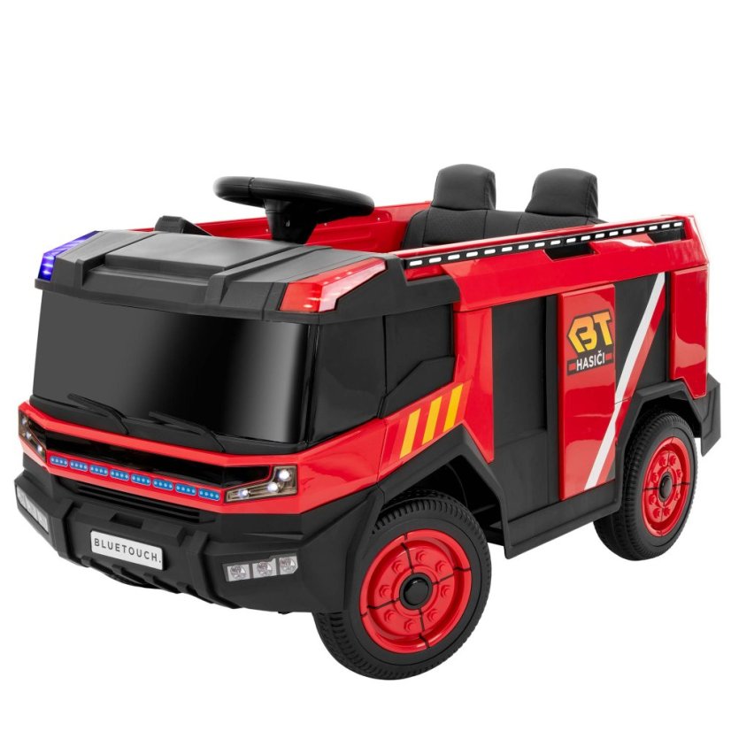 Children's electric fire truck with sprayer BLUETOUCH