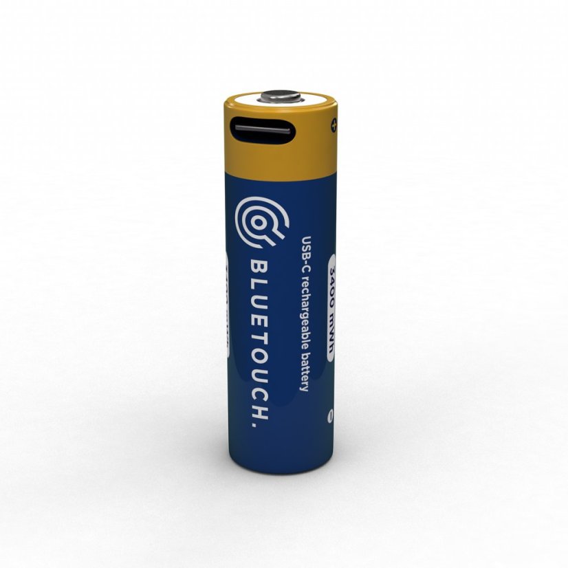 USB-C nabíjacie batérie BLUETOUCH - typ AA, 3400 mWh, 2 ks v balenie