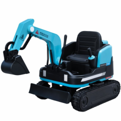 Detský elektrický bager BLUETOUCH - modrý