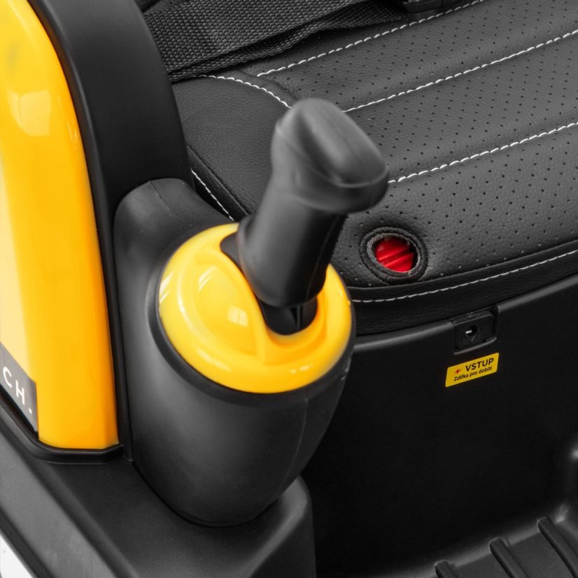 Detský elektrický bager BLUETOUCH - žltý