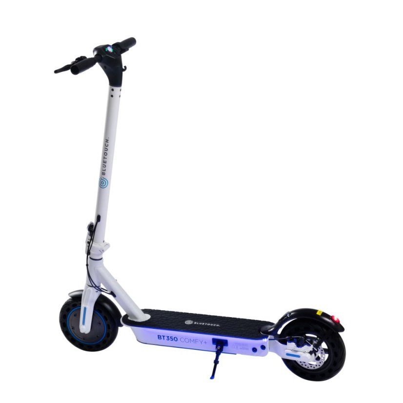 Electric Scooter BLUETOUCH BT350 COMFY+; white-blue