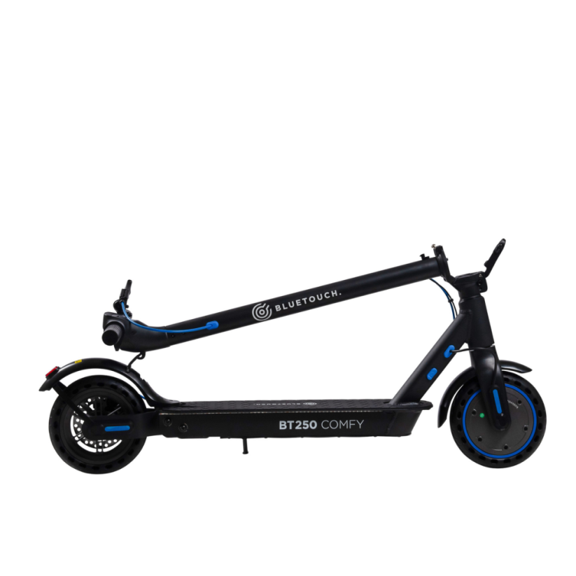 Elektromos roller BLUETOUCH BT250 COMFY; fekete-kék