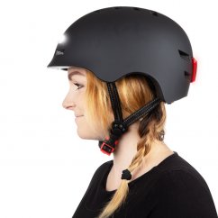 Bezpečnostná helma BLUETOUCH black s LED