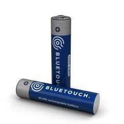 Klasické nabíjecí baterie BLUETOUCH - typ AAA, 1200 mWh, 2 ks v balení