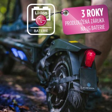 Maximální výkon, minimální starosti: Značková LG baterie v elektrokoloběžce BT501