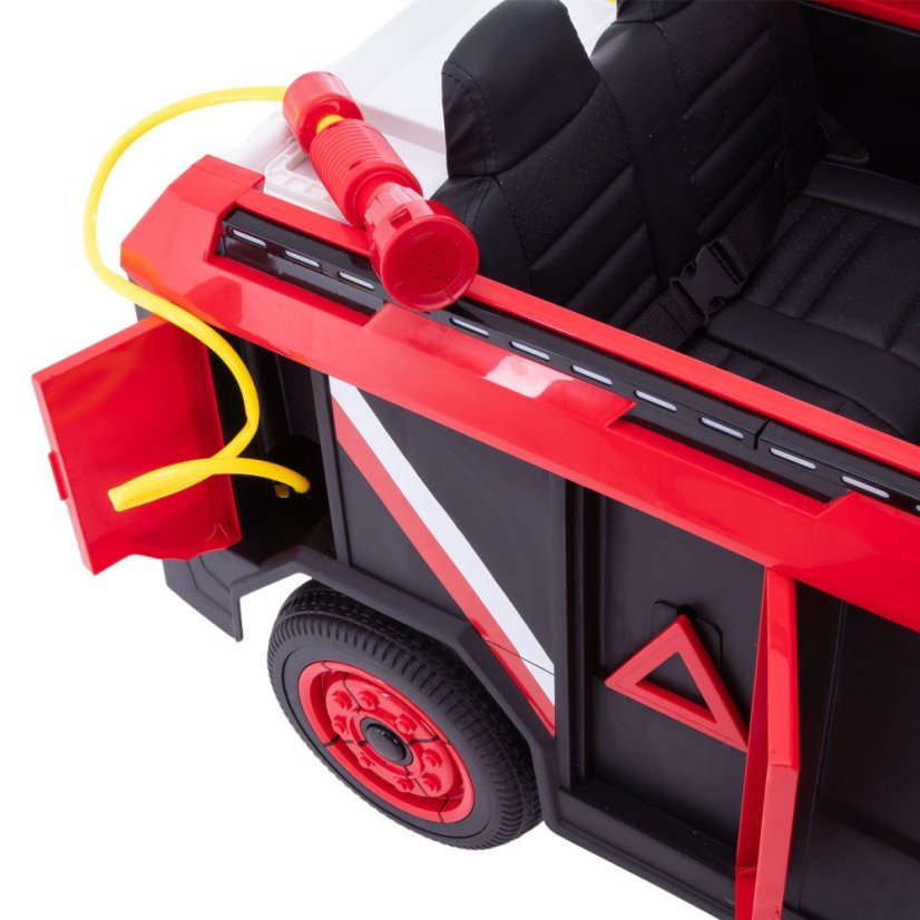 Children's electric fire truck with sprayer BLUETOUCH