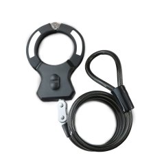 Bezpečnostný zámok s otočným klepetom BLUETOUCH - priemer lana 15 mm, dĺžka 120 cm