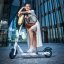 Electric Scooter BLUETOUCH BT250 COMFY; white-blue