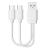 2-in-1 charging cable for USB-C batteries BLUETOUCH