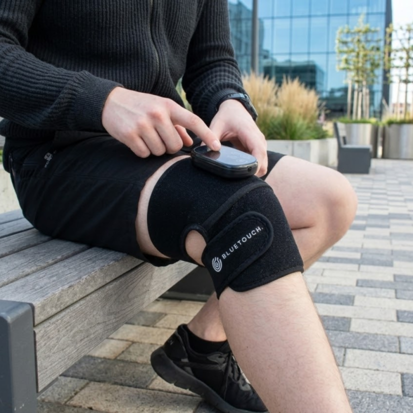 BLUETOUCH – svetelná terapia pre kolená