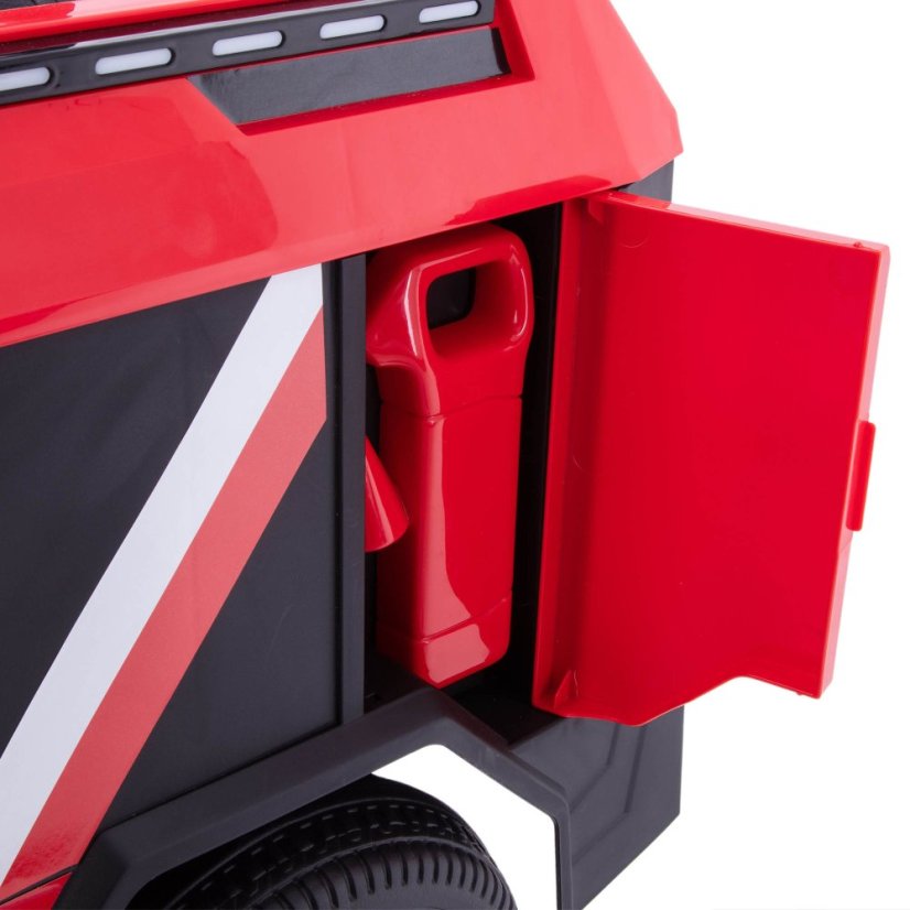 Children's electric fire truck with sprayer BLUETOUCH