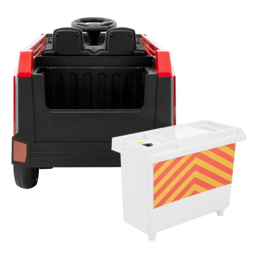 Children's electric fire truck with sprayer BLUETOUCH