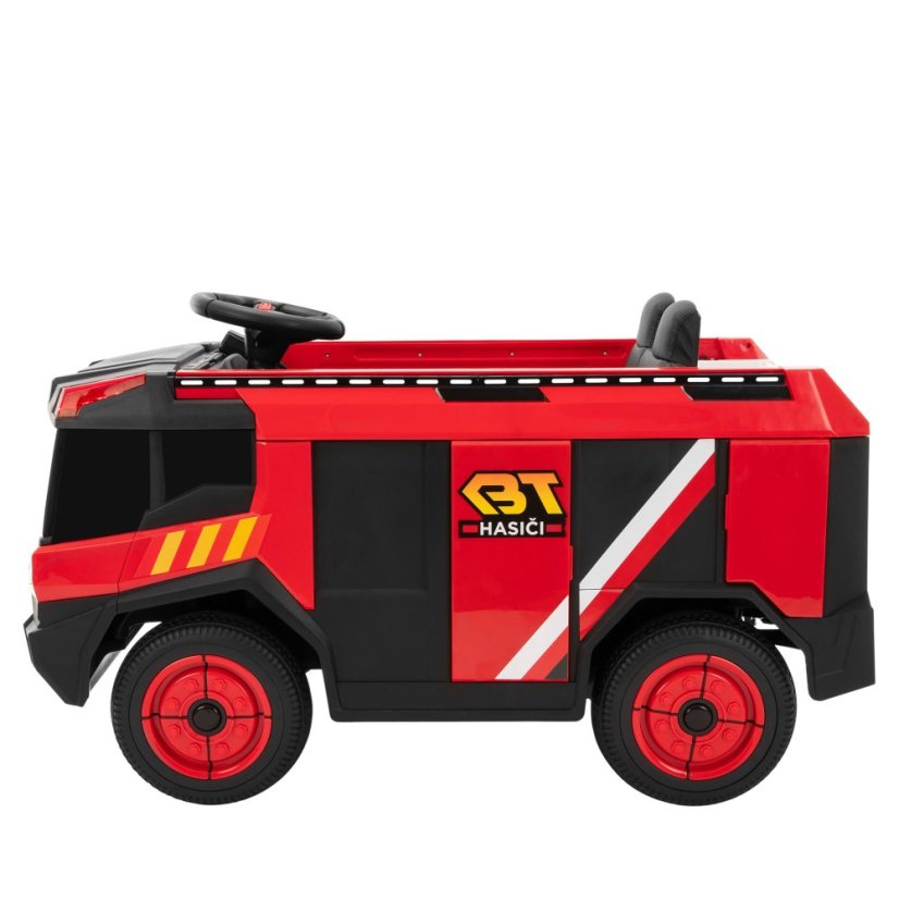 Children's electric fire truck with sprayer BLUETOUCH