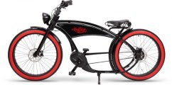 E-BIKE THE RUFFIAN Black/Red Wall 500 Wh