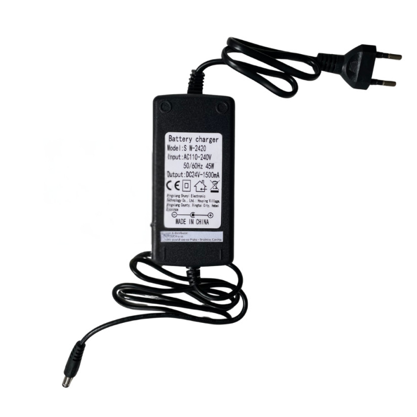 Příslušenství pro off-road BLUETOUCH - nabíječka 24V/1.5A