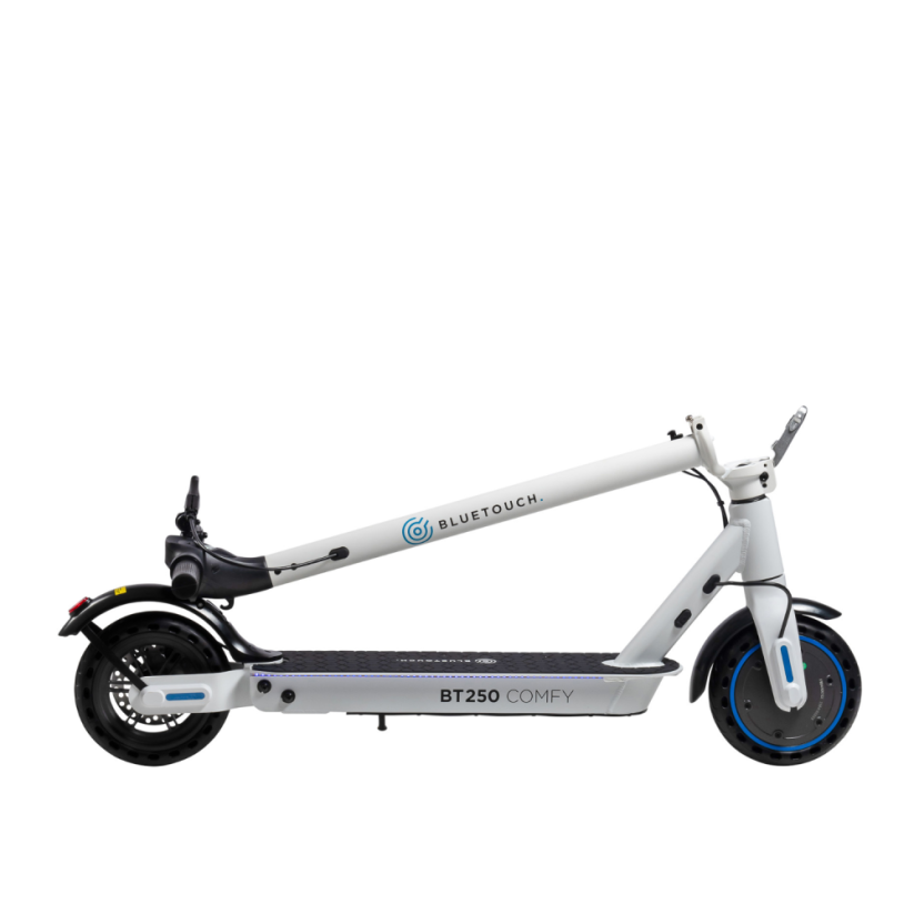 Elektrická kolobežka BLUETOUCH BT250 COMFY; bielo-modrá